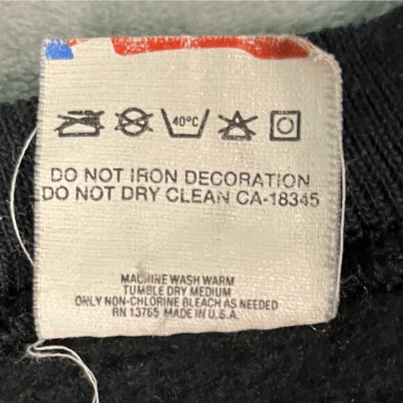 RARE 1992 Olympics Torch L Sweatshirt USPS Fruit Of The Loom USA Made VTG Touch - Picture 5 of 10